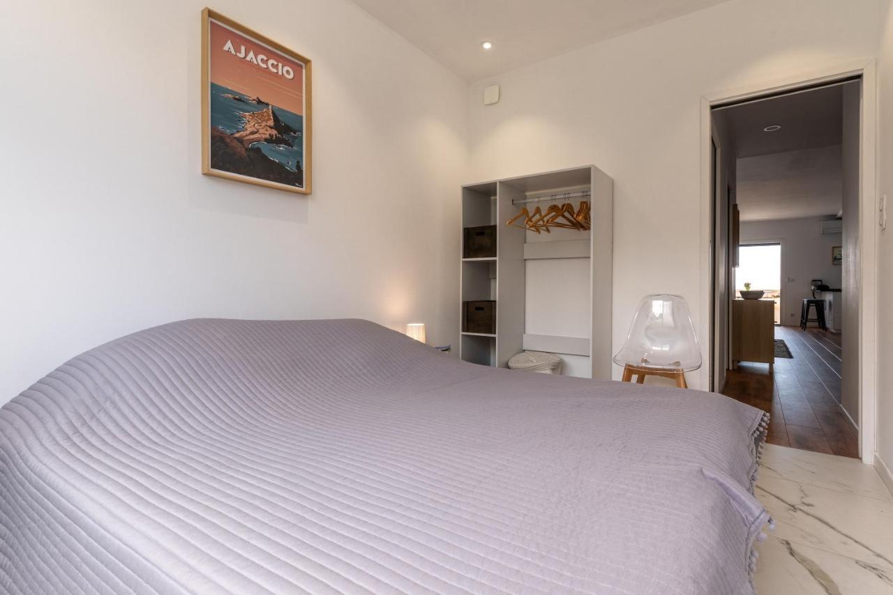 Magnifique Appartement Vue Mer, Spacieux Et Traversant Ajaccio  Buitenkant foto